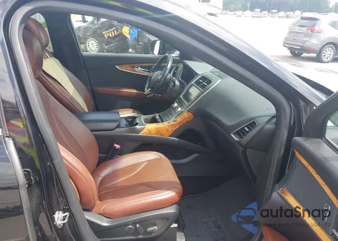 2016 Lincoln Mkx Reserve z USA, uszkodzony, nr VIN 2LMTJ6LPXGBL40433